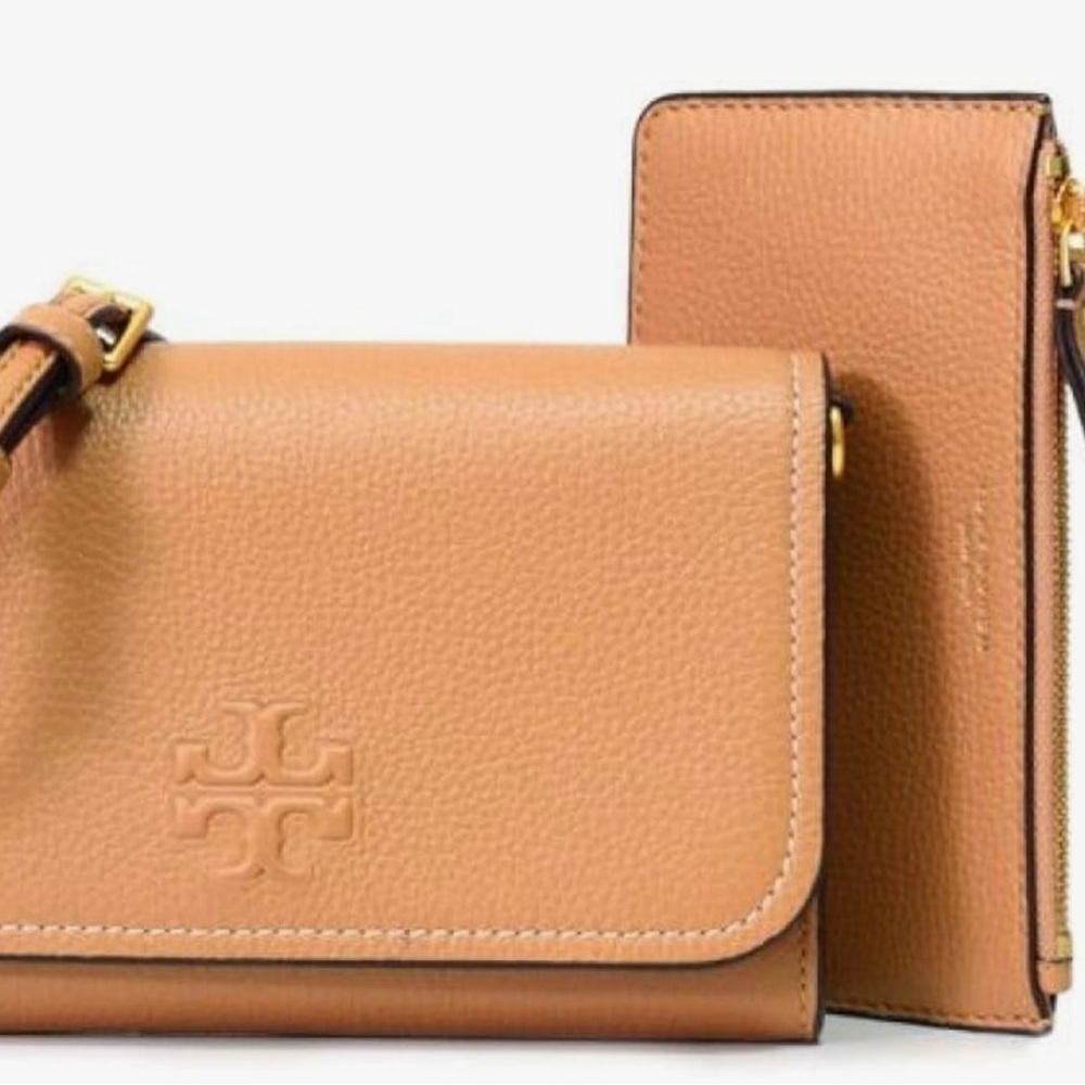 Tory Burch Thea Flat Wallet Crossbody